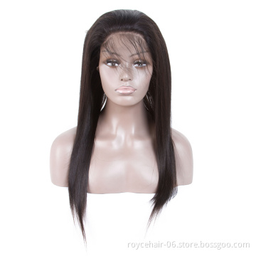 Hot Sale Top Grade Virgin Temple Human Raw Hair Pre plucked Hairline 360 Lace Frontal Closure
